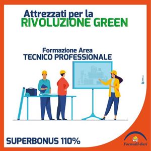 Campagna di comunicazione per Formedl Bari: Attrezzati per la rivoluzione green