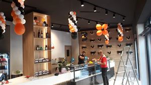 Allestimento per re opening Polleria Partipilo