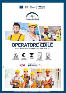 Campagna di comunicazione per FORMEDIL BARI: OPERATORE EDILE