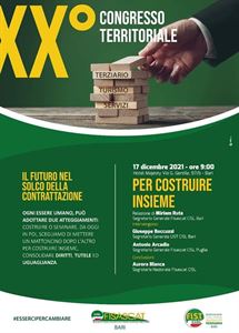 Congresso FILCA CISL  E FISASCAT CISL BARI