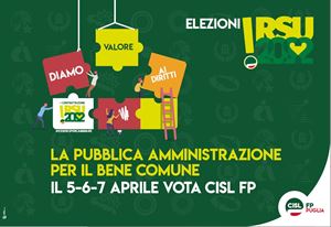 Campagna di Comunicazione CISLFP Puglia RSU 2022