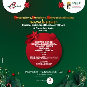 NATALINSIEME EVENTO SPETTACOLO AL PALAMARTINO DI BARI