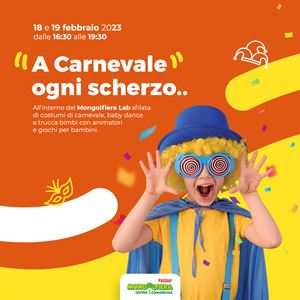 Carnevale nel centro commerciale Mongolfiera Pasteur Bari