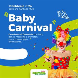 10 febbraio festa di Carnevale nel centro commerciale Mongolfiera Pasteur